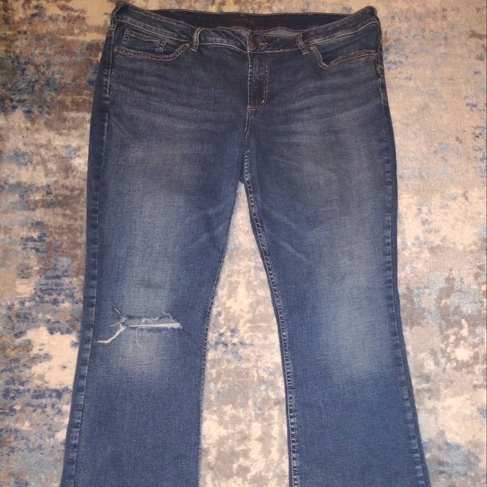 Women's Silver Jeans Bootcut Size 18